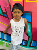 Ninja Cotton Kids Tank top regular fit Bold