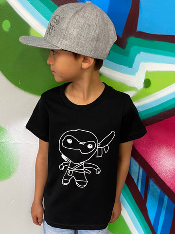 Ninja Cotton Kids T-shirt regular fit