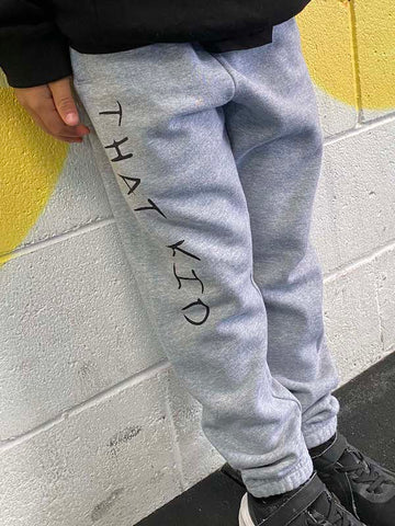 TK Grey track pants